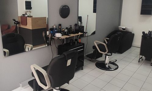 Εσωτερικό Barbershop Λάμπρος&Ανδρέας