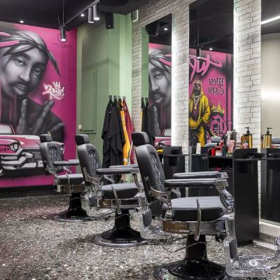 Εσωτερικό Ziags Barbershop