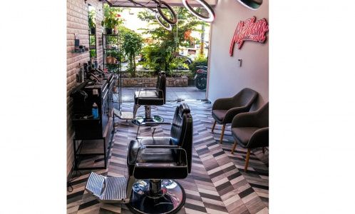 Εσωτερικό Mayhem Barbershop