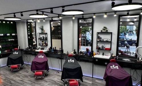 Εσωτερικό Na Cuts Barber Salon