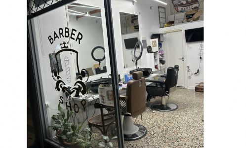 Εσωτερικό Massa Barbershop
