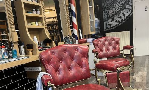 Εσωτερικό NoRules Barbershop
