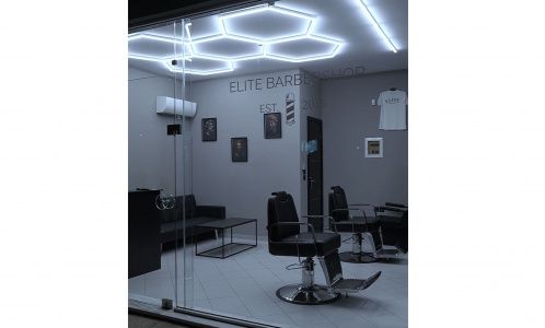 Εσωτερικό Elite Barbershop