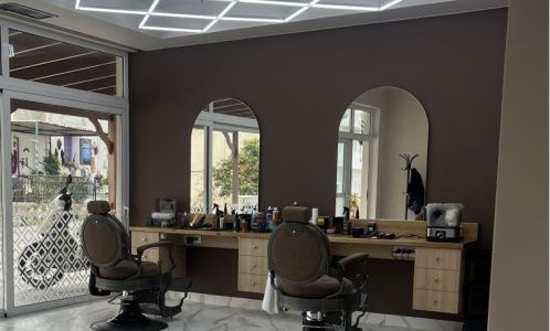 Εσωτερικό King's Chair Barbershop