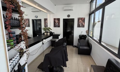 Εσωτερικό Angel Barbershop