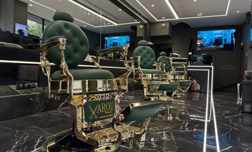 Εσωτερικό Varou Twins Barbers