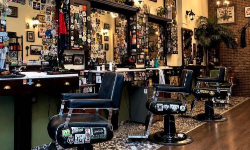 Εσωτερικό Walk The Line Barber Shop